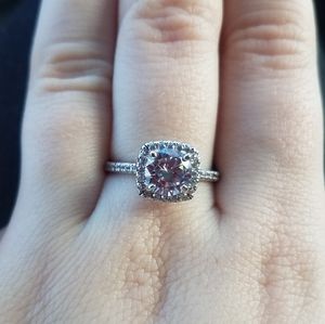 Fragrant Jewels Sz8 Clear Ring